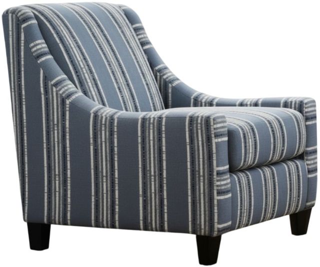 Fusion Furniture Wowza Sea Grove Navy Accent Chair-0
