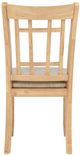 Coaster® Lavon 2-Piece Light Oak/Linen Dining Side Chair Set-5