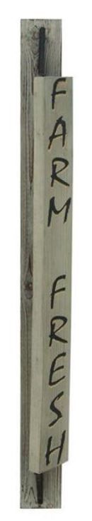 Deco Marche White Fir Wood Wall Decor-0