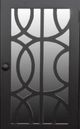 Vintage Furniture Dax Side Accent with Mirror-1
