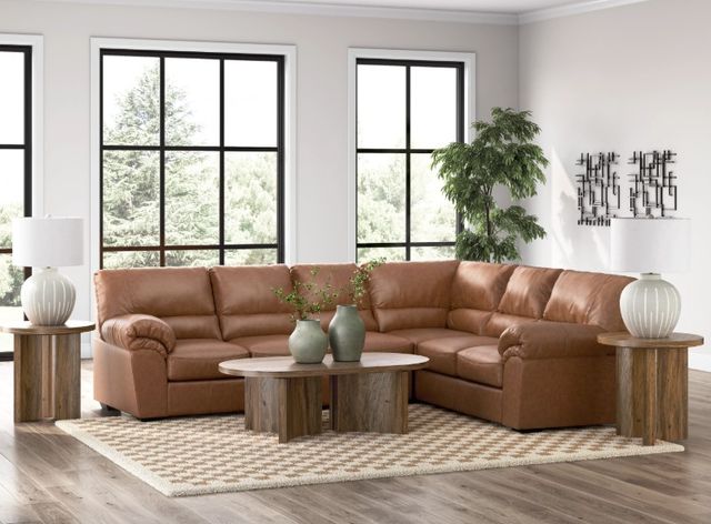 Signature Design by Ashley® Whitlock 3-Piece Caramel Small Spaced Sectional-2