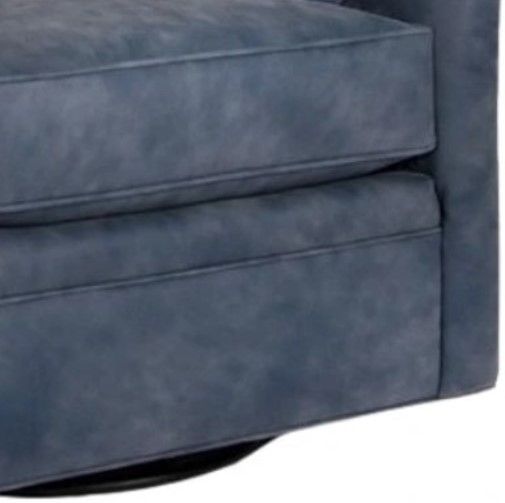 Smith Brothers Customizable 540 Leather Swivel Chair-2