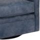 Smith Brothers Customizable 540 Leather Swivel Chair-2