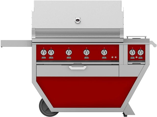 Hestan® Deluxe 6-Burner Matador Freestanding Liquid Propane Gas Grill