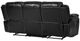 Homelegance® Bastrop Black Double Manual Reclining Sofa-4
