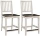aspenhome® Caraway Aged Ivory/Brown Counter Chair-0