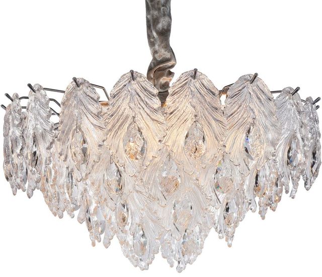 Michael Amini® Orlisse Chrome/Clear 9-Light Chandelier-0