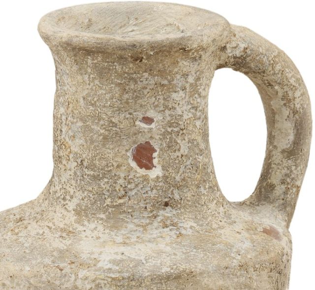 Dovetail Furniture Luciano Antique White Vase-2