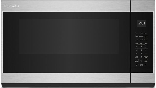 KitchenAid® 30" 1.9 Cu. Ft. PrintShield Stainless Steel Over the Range Microwave-0