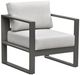Intercon Navarro 4-Piece Mocha Aluminum/Fabric Outdoor Conversational Set-3