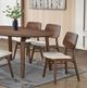 Furniture of America® Narvik 7-Piece Walnut Dining Table Set-1
