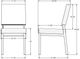 Amisco Customizable Mathilde Dining Side Chair-2