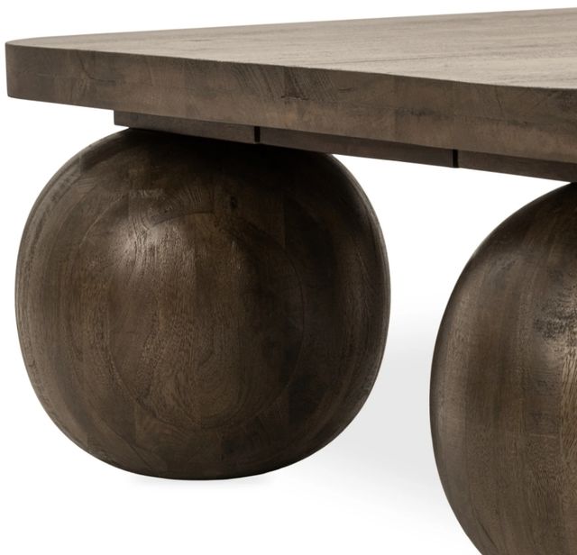 Classic Home Delyla Pecan Brown Coffee Table-4