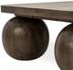 Classic Home Delyla Pecan Brown Coffee Table-4