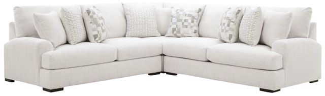 Signature Design by Ashley® Wynncroft Manor 3-Piece Chalk Curved Sectional-0