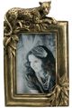 A & B Home Gold Leopard Photo Frame-0