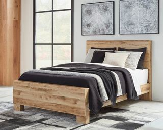 Signature Design by Ashley® Hyanna Tan King Panel Bed
