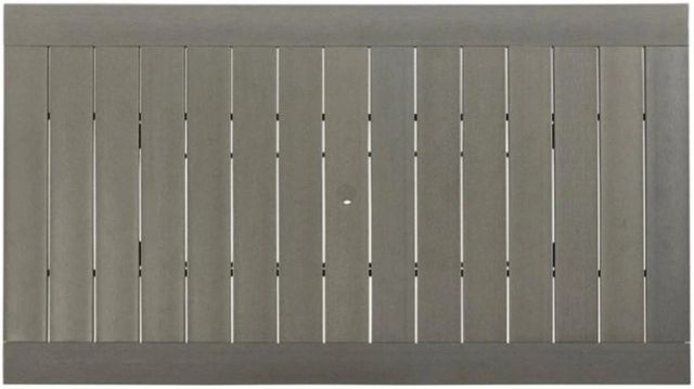 Signature Design by Ashley® Visola Gray Wooden Outdoor Dining Table-3