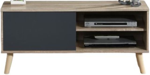 Milton Greens Stars Gray/Natural 47" 1-Cabinet TV Stand-0