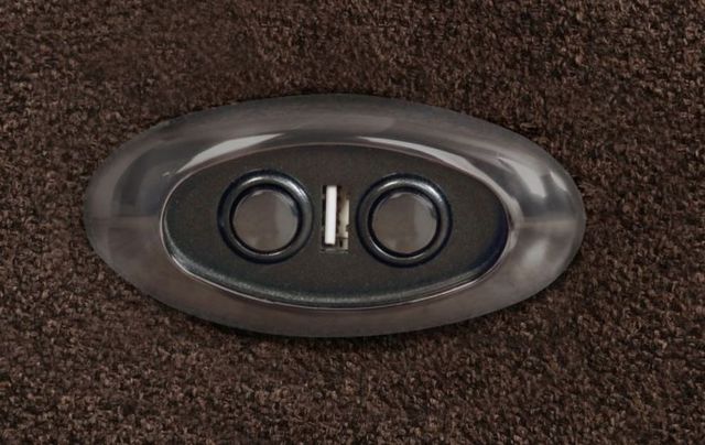 Coaster® Waterbury Brown Upholstered Power Sofa-3