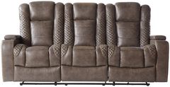 Hughes Furniture® Italian Sand Power Reclining Sofa