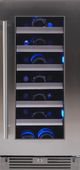 XO 15" Fingerprint Resistant Stainless Steel Wine Cooler-0