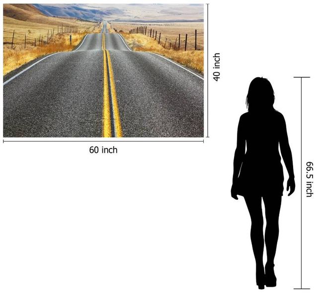 Classy Art Rolling Road Wall Art-2