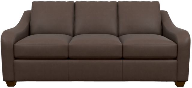 La-Z-Boy® Charlie Cognac Leather Sofa-1