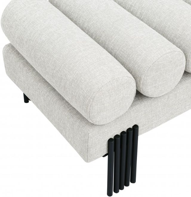 Meridian Furniture Akeela Cream Bench-3