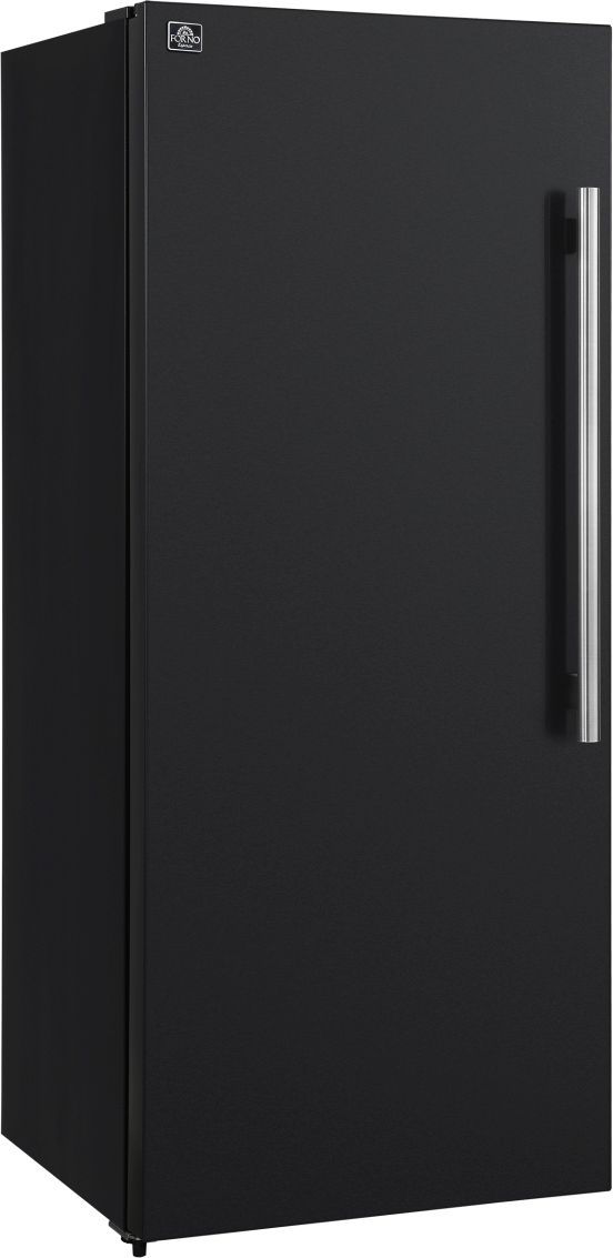 FORNO® Maderno Series Espresso 28" 13.6 Cu. Ft. Black Column Refrigerator -2
