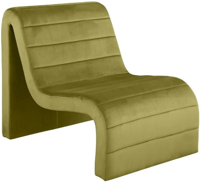 Meridian Furniture Ivy Olive Velvet Accent Chair-0