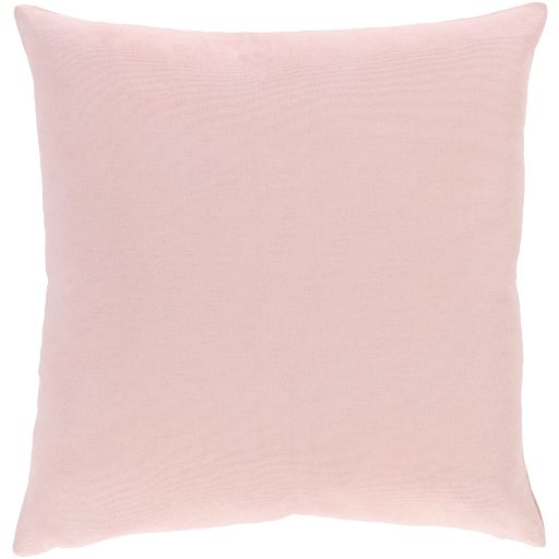 Surya Bogolani Pale Pink 20"x20" Toss Pillow with Polyester Insert-1