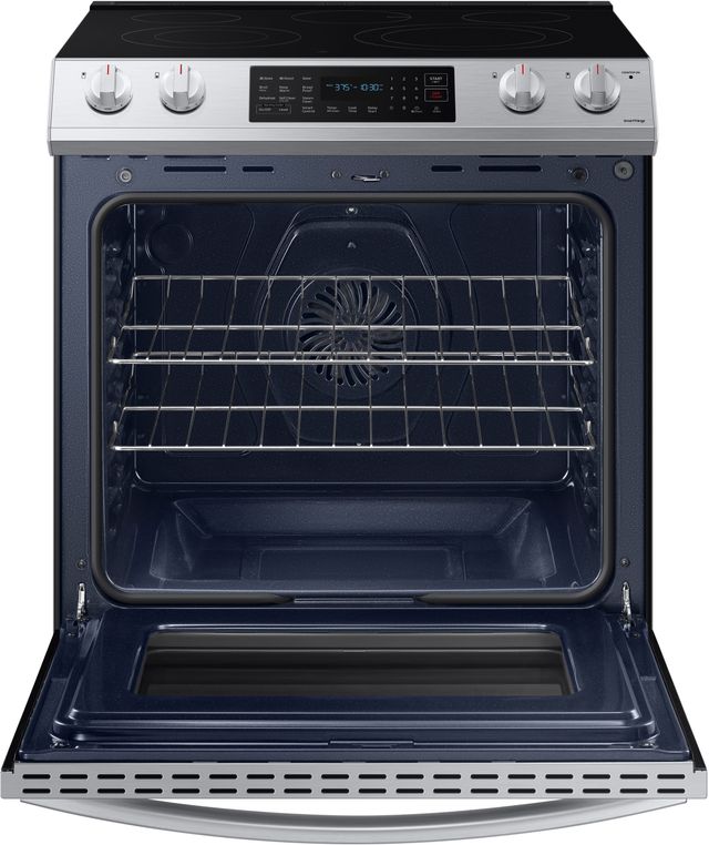 Samsung 30" Fingerprint Resistant Stainless Steel Slide-In Electric Range-2