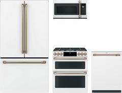 Café™ 4 Piece Matte White Kitchen Package