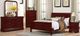 American Wholesale Furniture Louis Philippe Martini Cherry Mirror-2