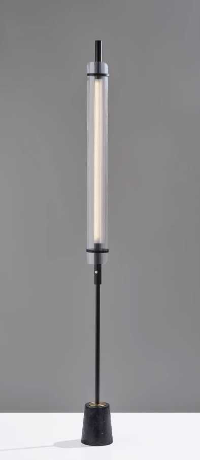 Adesso® Flair Black LED Floor Lamp-3