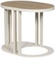 Vanguard® Furniture Customizable Montecito Aluminum/Teak Outdoor Accent Table-0