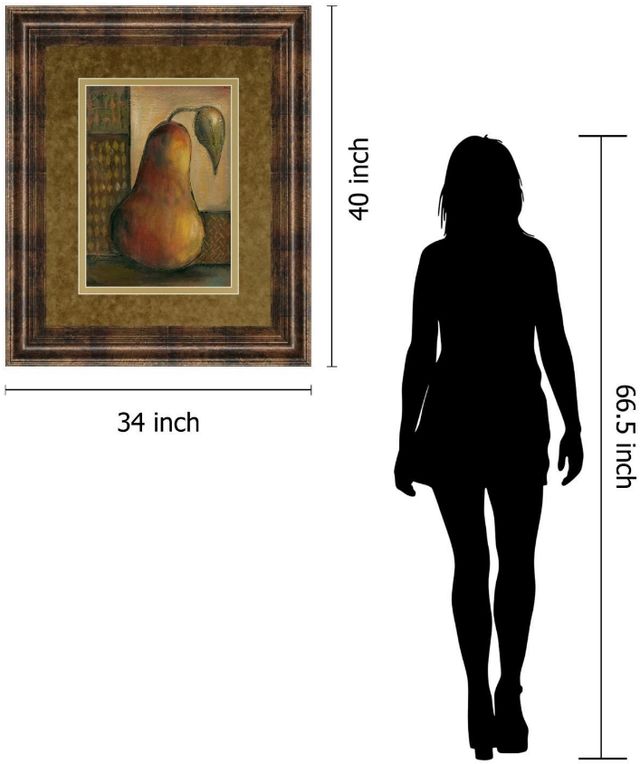 Classy Living Joyce Combs Peralicous I 34"W Wall Art-2