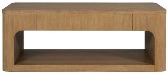 Flexsteel® Normandy Driftwood Rectangular Coffee Table-2
