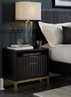 Modus Furniture Kentfield Black Drifted Oak Nightstand-1