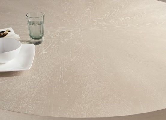 Hooker® Furniture Nouveau Chic Sandstone Pedestal Dining Table-3