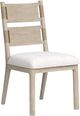 Magnussen Home® Sunset Cove Sanibel Brown Dining Side Chair with Upholstered Seat-0