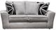 American Wholesale Furniture Sonar Light Dove Loveseat-1