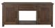 International Furniture Direct Novus Lodge Brown Fireplace TV Stand-2