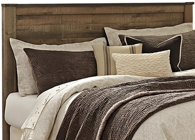 Signature Design by Ashley® Trinell Brown Queen Panel Headboard-0