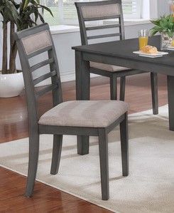 Mazin Furniture Dahlia 5 Piece gray Oak Dinette Set-1