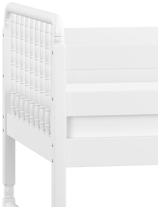 HH2 Home Alva White Twin/Twin Youth Spindle Bunk Bed-5