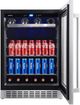 Aviva 24'' Stainless Steel Built-In or Freestanding Undercounter Beverage Center-1