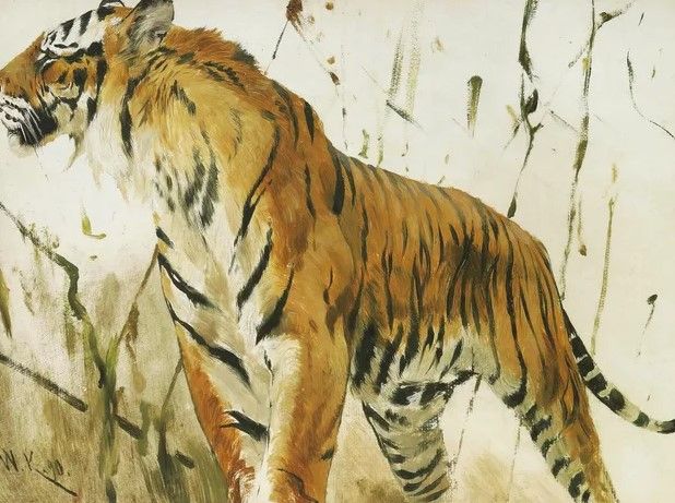 Stylecraft Tiger Prowl Wall Art-2