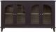 International Furniture Direct Genova Brown/Plum Console-2